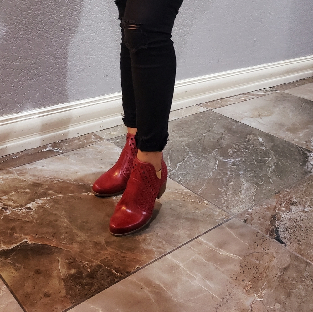 Leather Booties - Picture 7 of 7